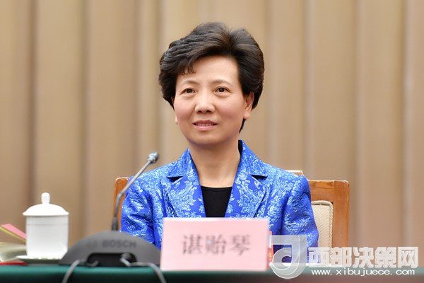 全國人大代表、貴州省委副書記、省長諶貽琴發(fā)言